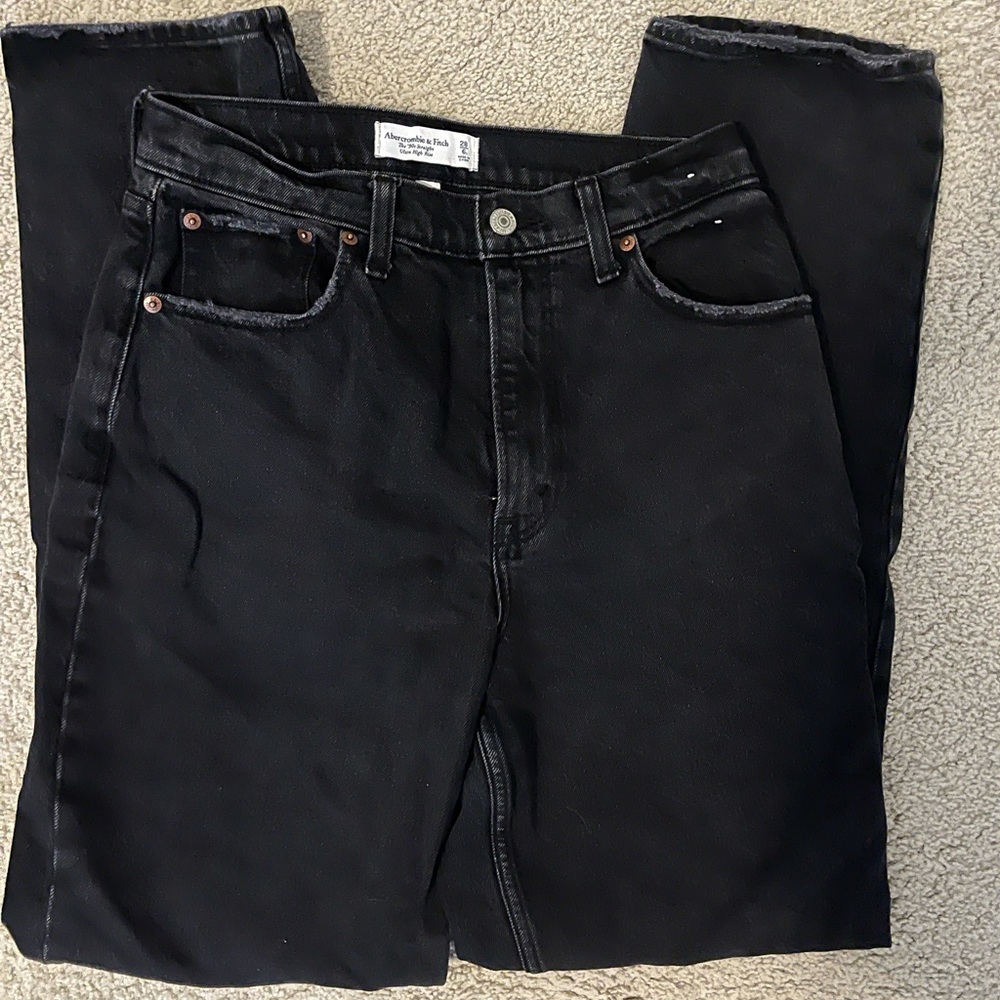 Abercrombie curve love 90s slim straight jean